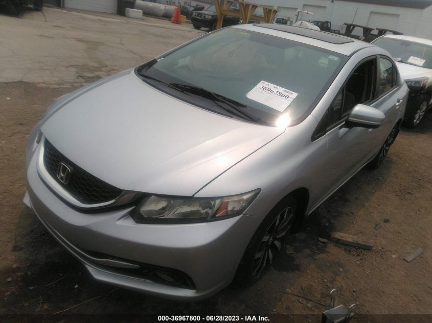 2015 HONDA CIVIC EX-L - 2HGFB2F98FH549988