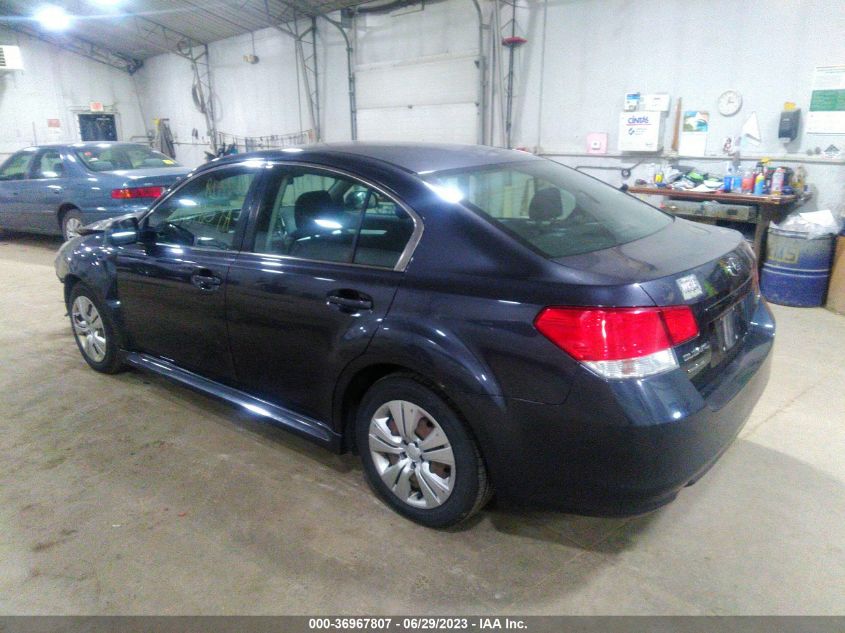 2013 SUBARU LEGACY 2.5I - 4S3BMCA66D3027807