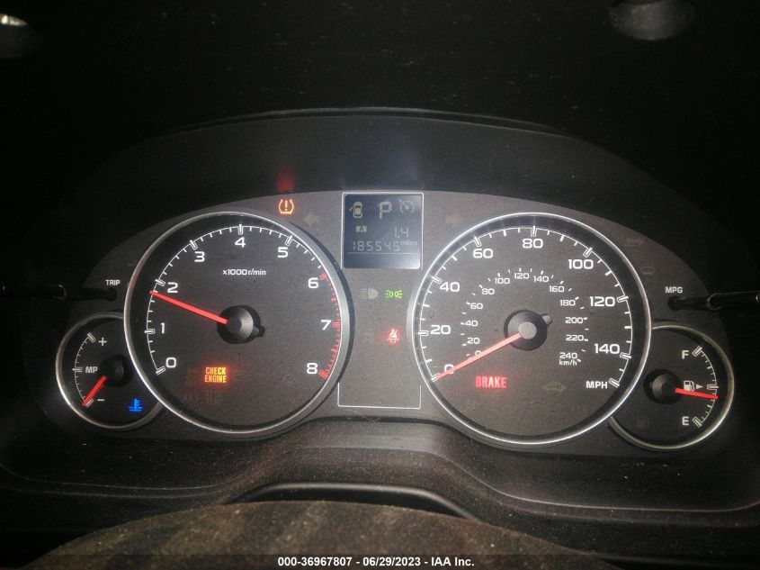 2013 SUBARU LEGACY 2.5I - 4S3BMCA66D3027807