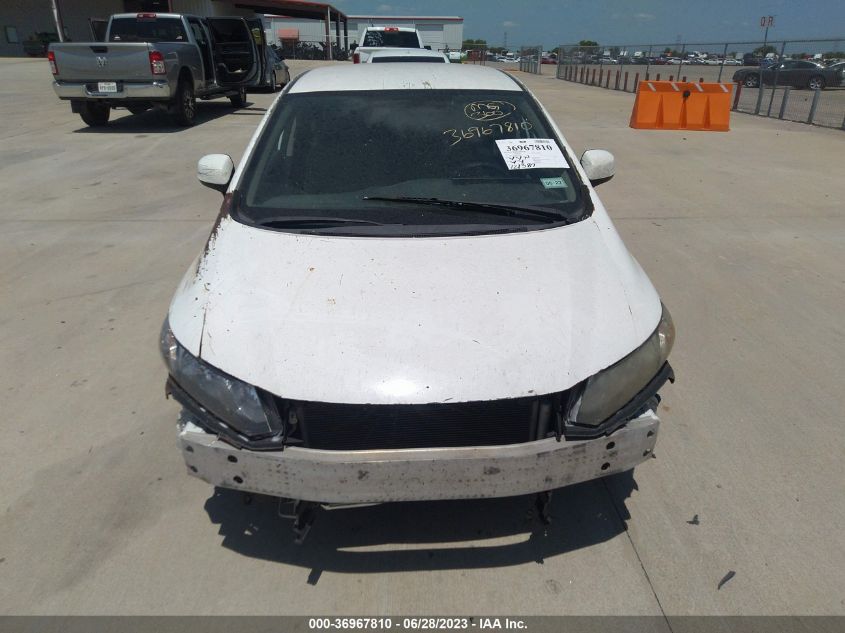 2013 HONDA CIVIC SDN LX - 2HGFB2F50DH574829