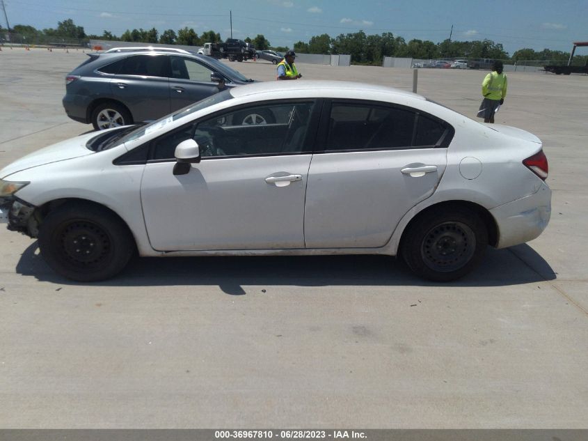 2013 HONDA CIVIC SDN LX - 2HGFB2F50DH574829