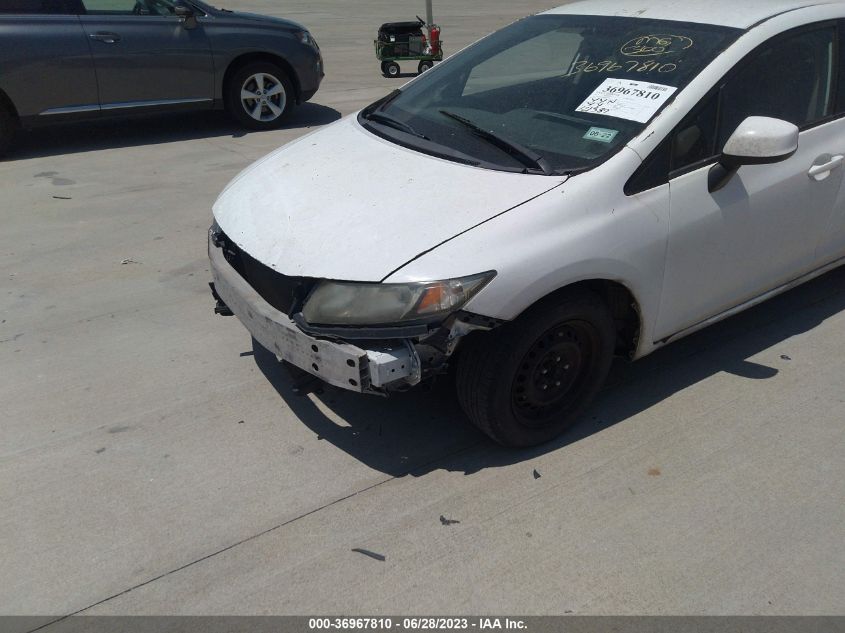2013 HONDA CIVIC SDN LX - 2HGFB2F50DH574829