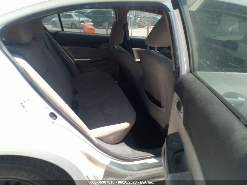 2013 HONDA CIVIC SDN LX - 2HGFB2F50DH574829