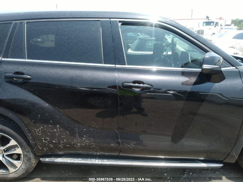 2020 TOYOTA HIGHLANDER XLE - 5TDGZRAH4LS015731