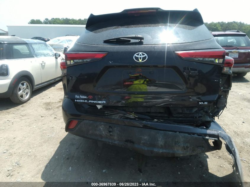 2020 TOYOTA HIGHLANDER XLE - 5TDGZRAH4LS015731
