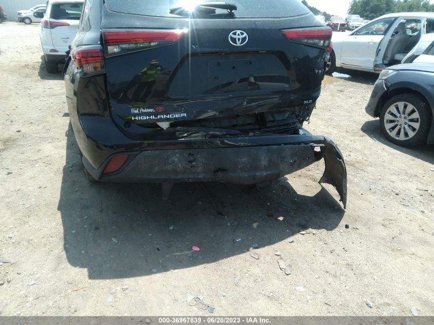 2020 TOYOTA HIGHLANDER XLE - 5TDGZRAH4LS015731