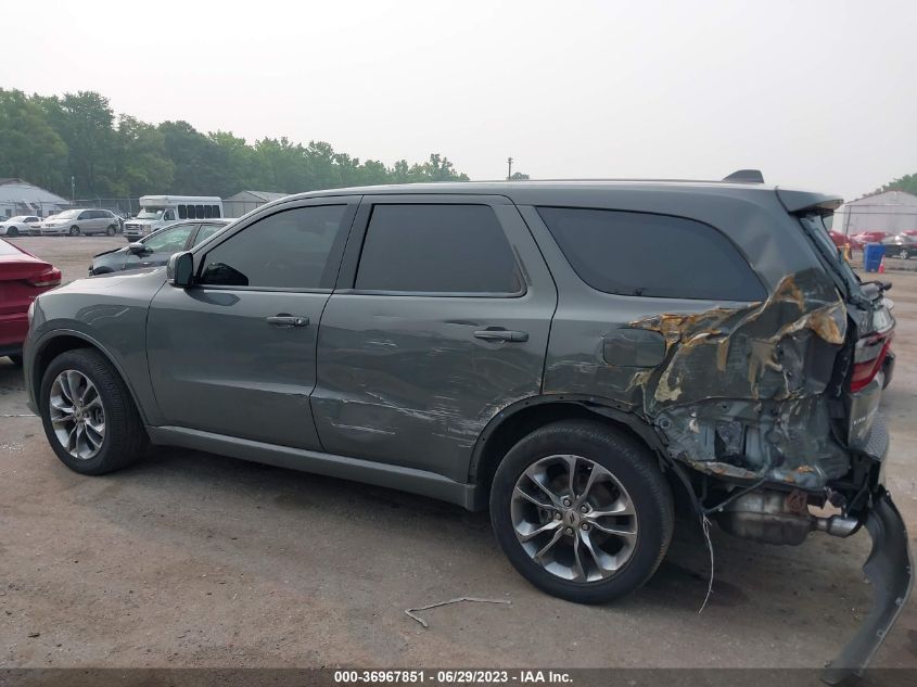 2020 DODGE DURANGO GT - 1C4RDJDG9LC153309