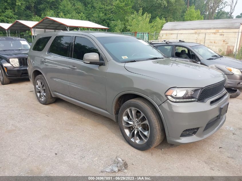 2020 DODGE DURANGO GT - 1C4RDJDG9LC153309