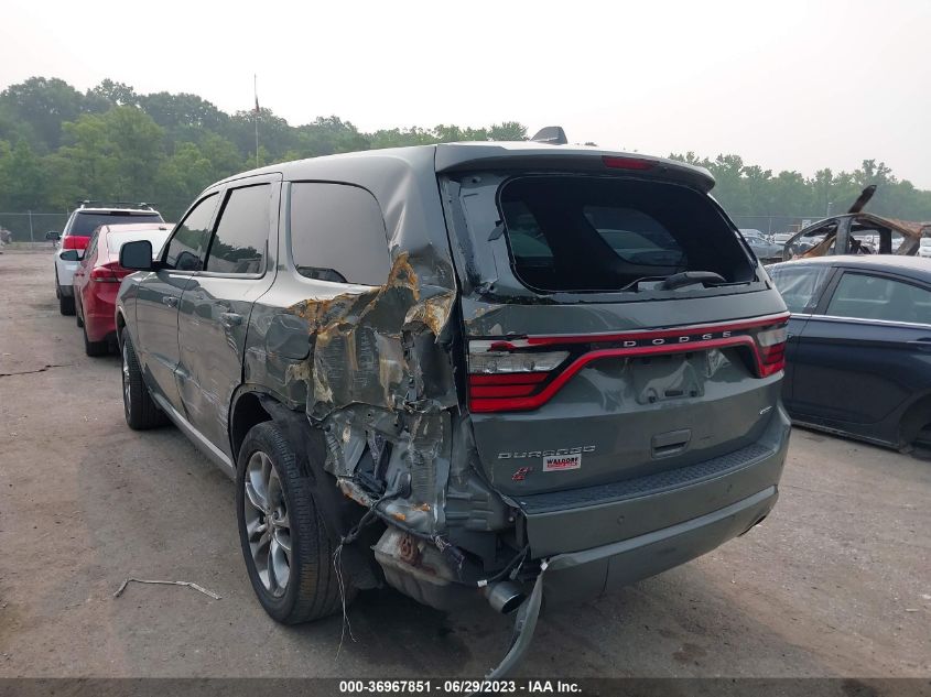 2020 DODGE DURANGO GT - 1C4RDJDG9LC153309