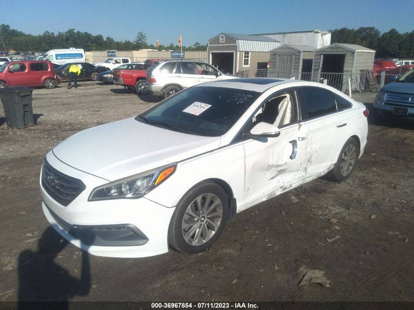 2017 HYUNDAI SONATA SPORT/LIMITED - 5NPE34AF1HH448544