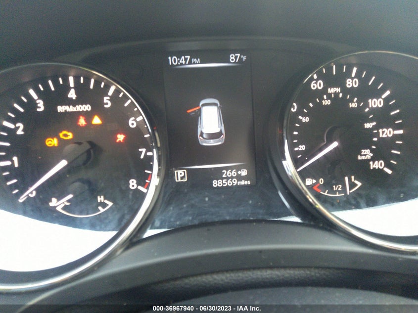 VIN KNMAT2MV0HP566224 2017 NISSAN ROGUE S/SV