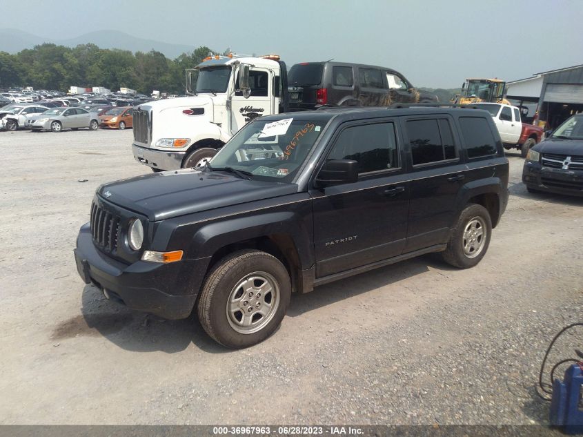 2015 JEEP PATRIOT SPORT - 1C4NJPBA2FD312999
