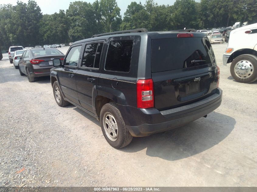 2015 JEEP PATRIOT SPORT - 1C4NJPBA2FD312999