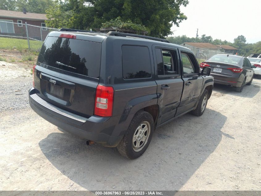 2015 JEEP PATRIOT SPORT - 1C4NJPBA2FD312999