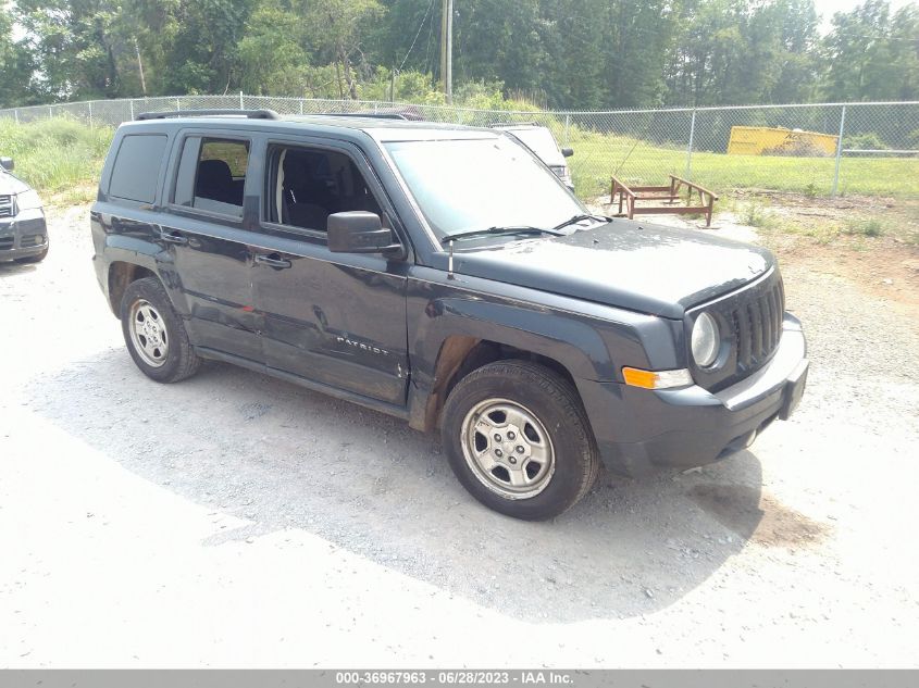 2015 JEEP PATRIOT SPORT - 1C4NJPBA2FD312999