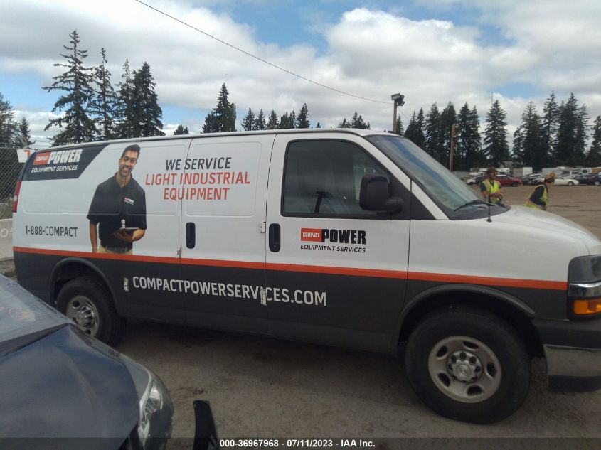 2019 CHEVROLET EXPRESS CARGO VAN - 1GCWGAFG3K1199994