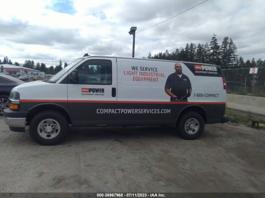 2019 CHEVROLET EXPRESS CARGO VAN - 1GCWGAFG3K1199994