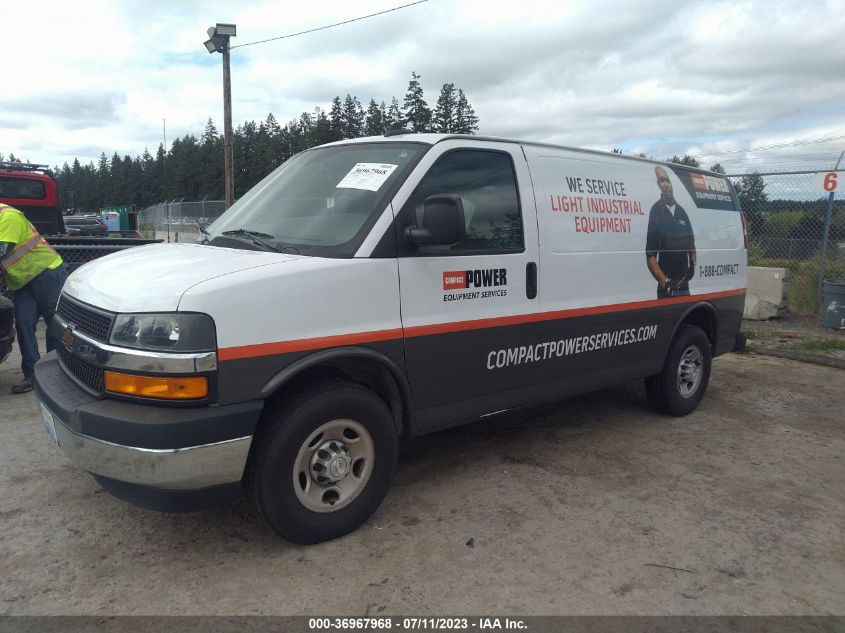 2019 CHEVROLET EXPRESS CARGO VAN - 1GCWGAFG3K1199994