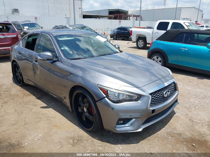 2018 INFINITI Q50 3.0T LUXE - JN1EV7AP6JM364125