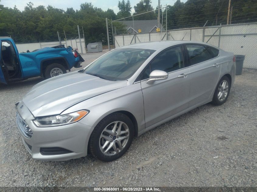 1FA6P0H74G5115338 2016 FORD FUSION, photo no. 2