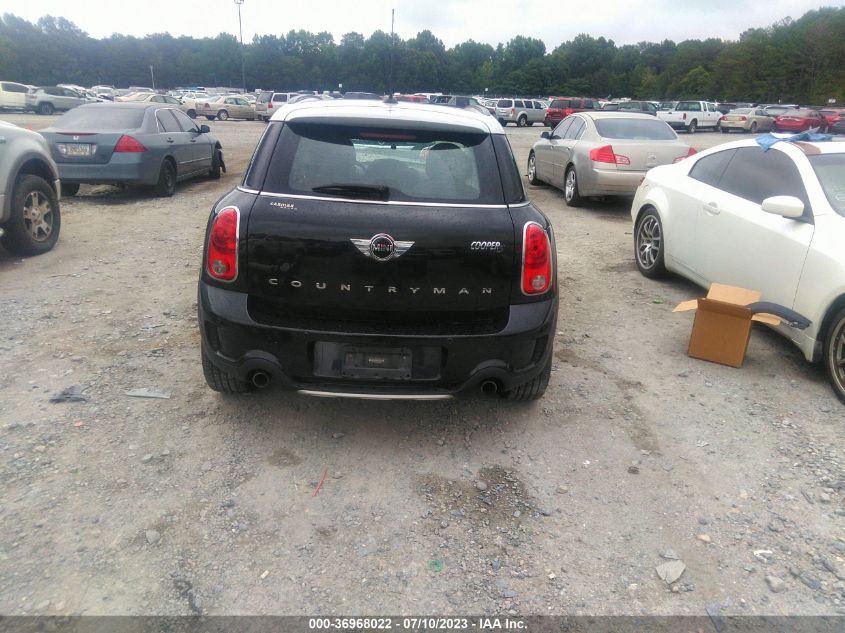 2016 MINI COOPER COUNTRYMAN S - WMWZC5C52GWU00987