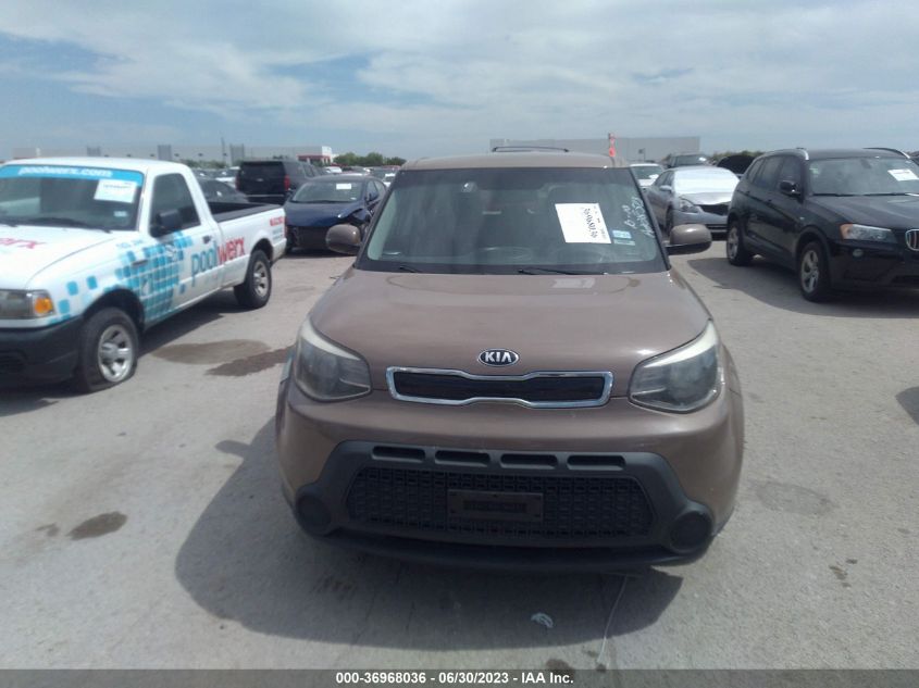2016 KIA SOUL BASE - KNDJN2A21G7291188
