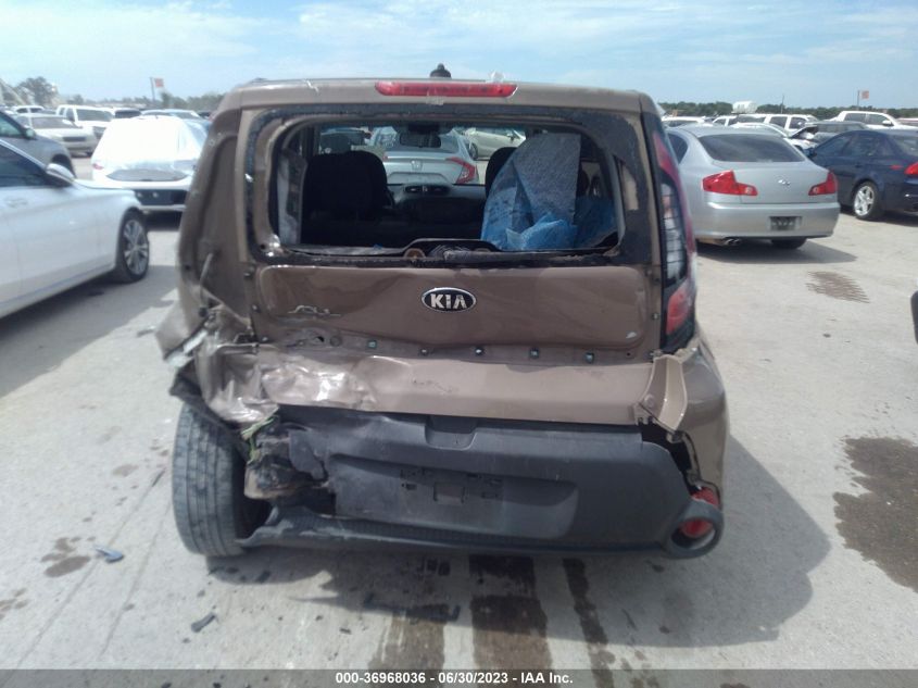 2016 KIA SOUL BASE - KNDJN2A21G7291188