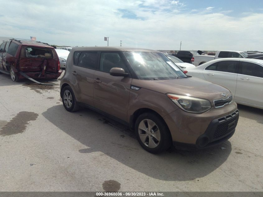 2016 KIA SOUL BASE - KNDJN2A21G7291188
