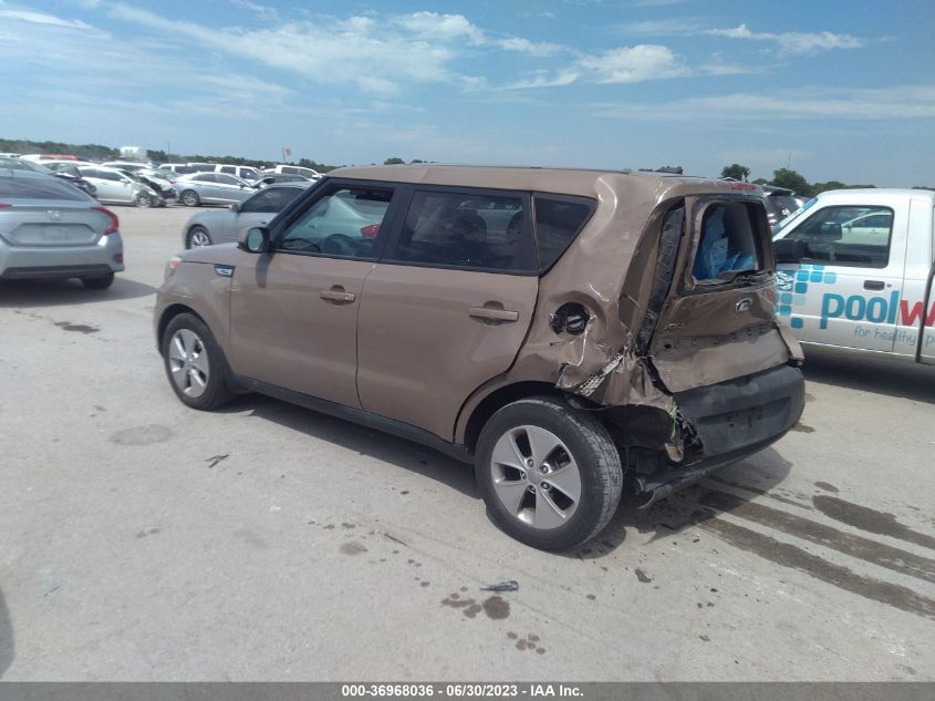 2016 KIA SOUL BASE - KNDJN2A21G7291188