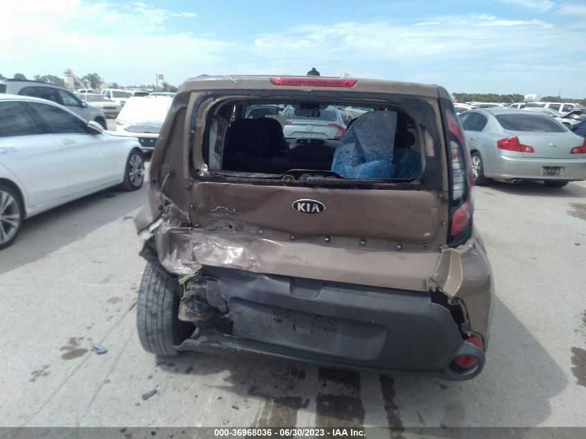 2016 KIA SOUL BASE - KNDJN2A21G7291188