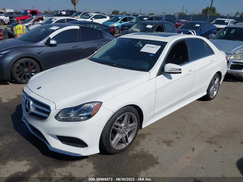 WDDHF5KB2EA906901 2014 MERCEDES-BENZ E-CLASS - Image 2