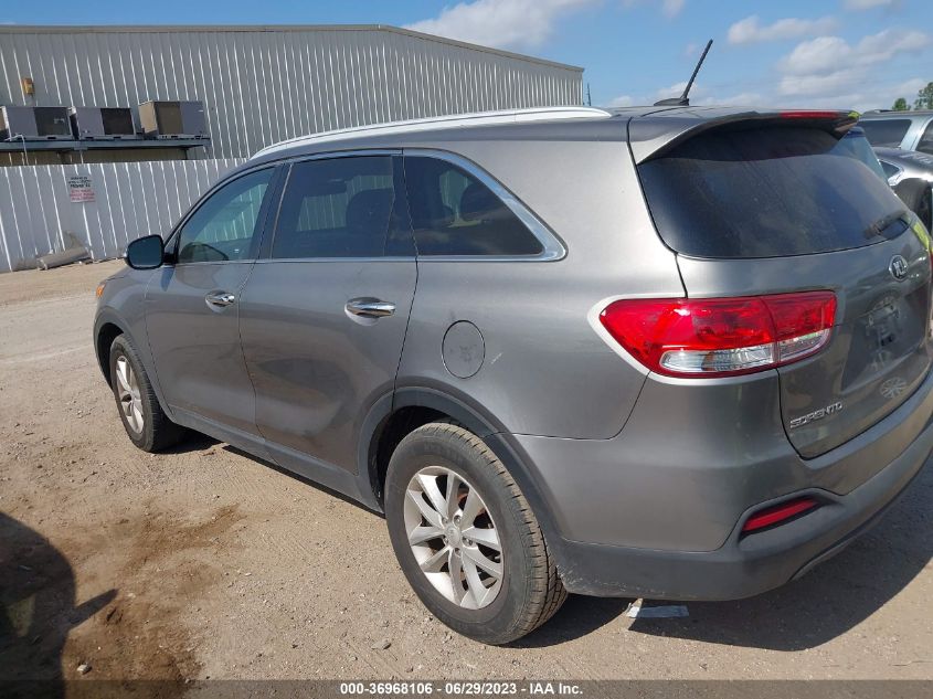 2017 KIA SORENTO LX - 5XYPG4A37HG261903