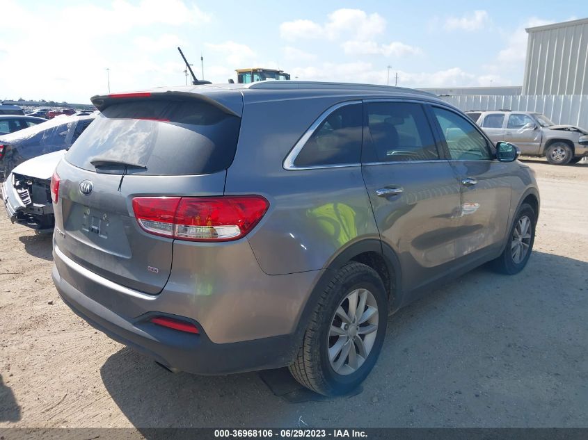 2017 KIA SORENTO LX - 5XYPG4A37HG261903