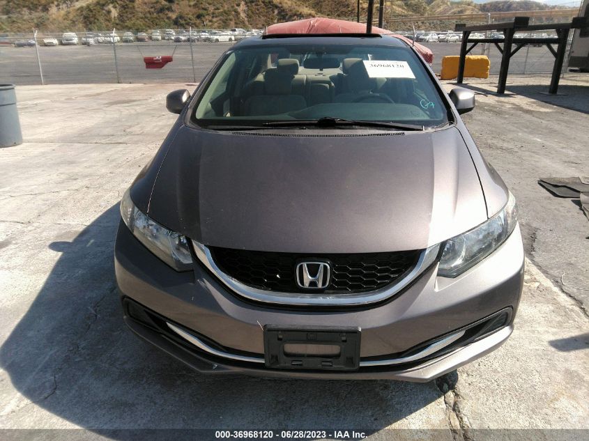 2013 HONDA CIVIC SDN EX - 19XFB2F87DE284091