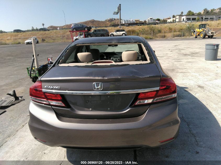 2013 HONDA CIVIC SDN EX - 19XFB2F87DE284091