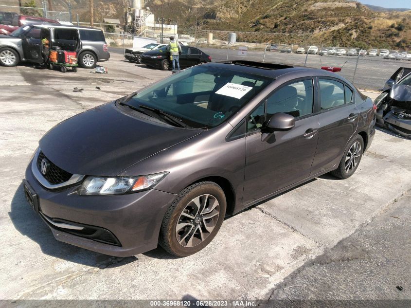 2013 HONDA CIVIC SDN EX - 19XFB2F87DE284091