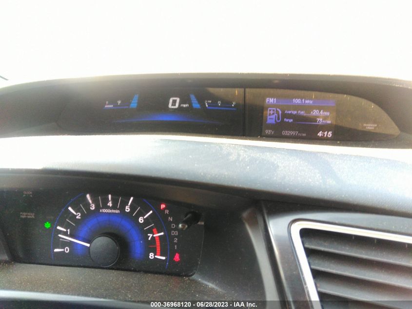 2013 HONDA CIVIC SDN EX - 19XFB2F87DE284091