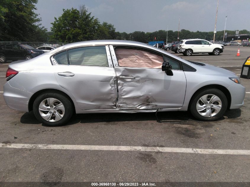 2015 HONDA CIVIC SEDAN LX - 19XFB2F58FE232705