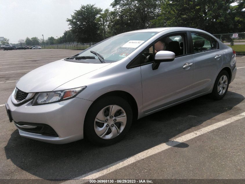 2015 HONDA CIVIC SEDAN LX - 19XFB2F58FE232705