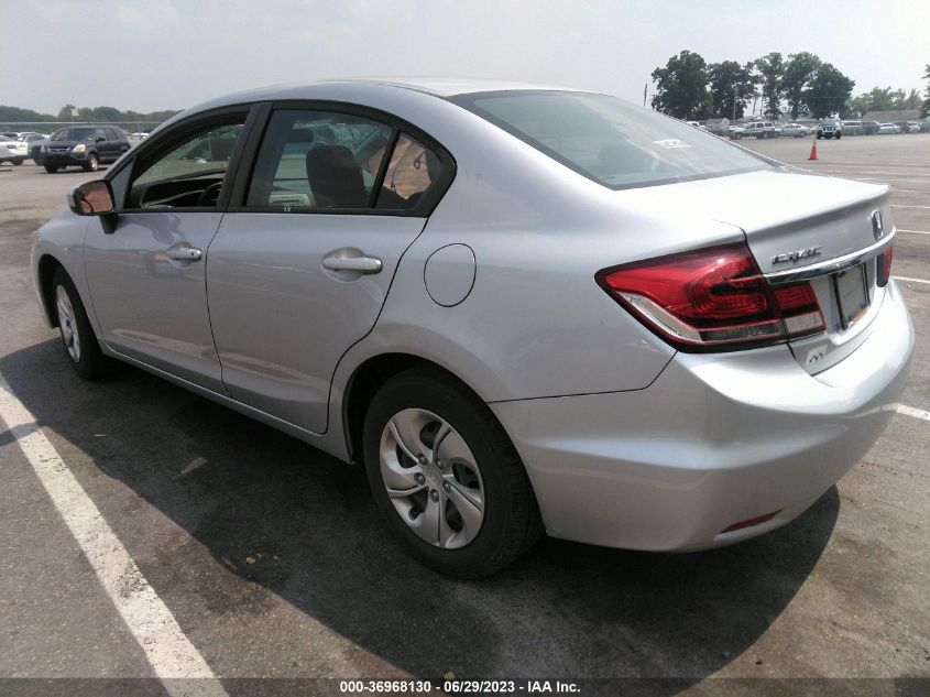 2015 HONDA CIVIC SEDAN LX - 19XFB2F58FE232705