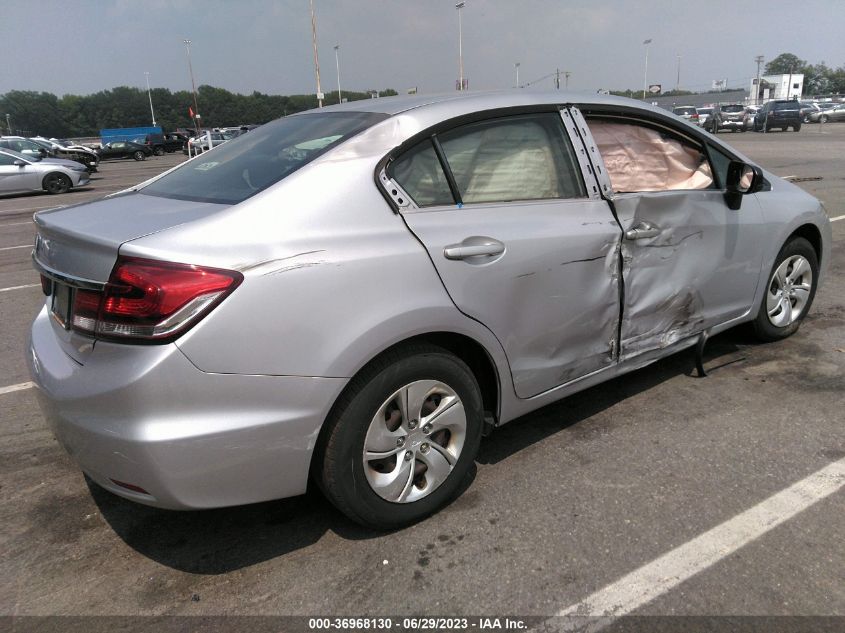 2015 HONDA CIVIC SEDAN LX - 19XFB2F58FE232705