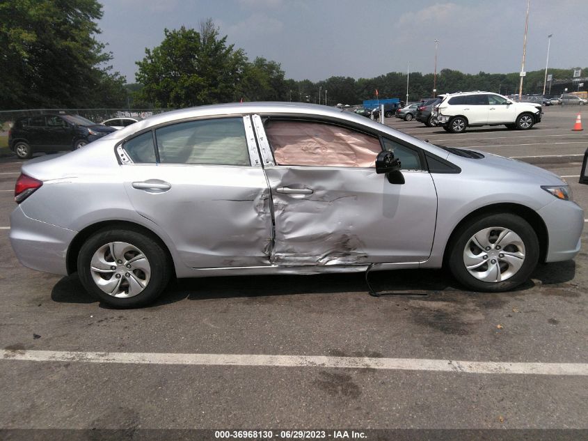 2015 HONDA CIVIC SEDAN LX - 19XFB2F58FE232705