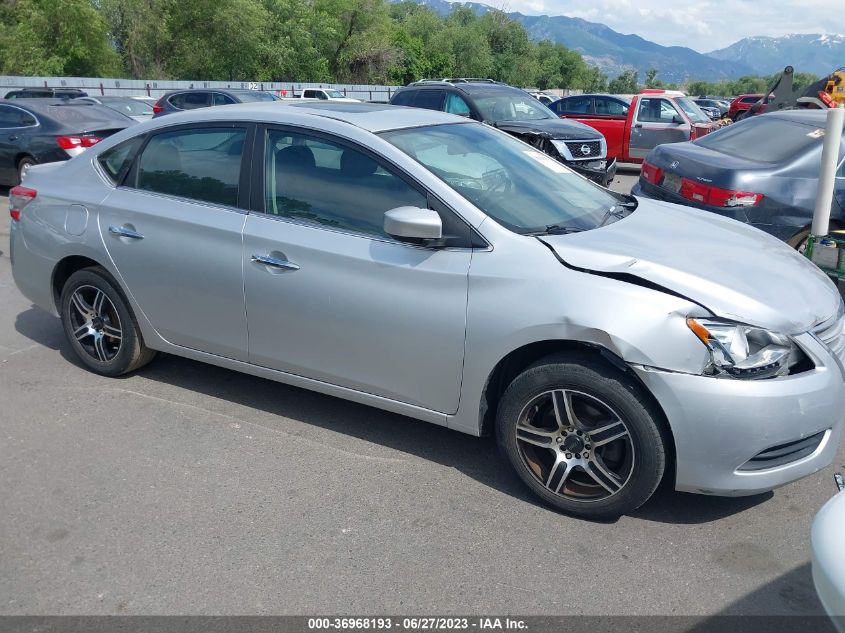 2015 NISSAN SENTRA SV - 3N1AB7AP5FY340622