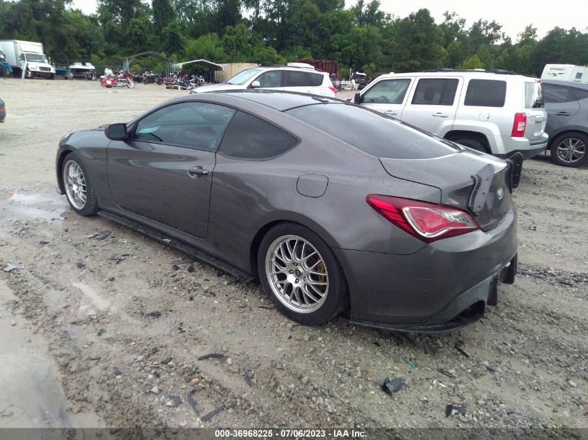 2013 HYUNDAI GENESIS COUPE 2.0T KMHHT6KD6DU080914