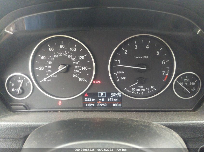 2013 BMW 3 SERIES 328I XDRIVE - WBA3B5G52DNP40564