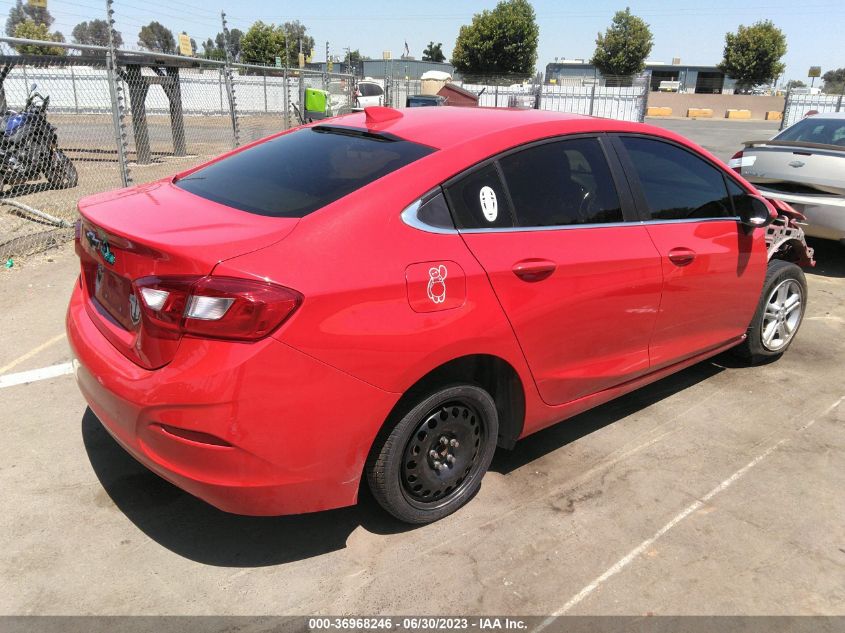 2018 CHEVROLET CRUZE LT - 1G1BE5SM2J7165931