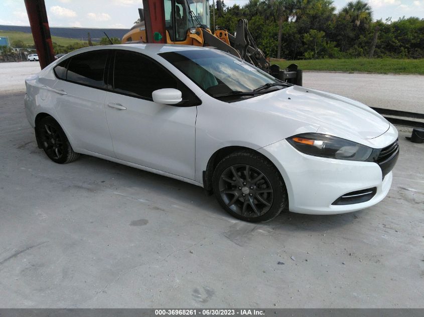 2016 DODGE DART SE - 1C3CDFAA9GD504615