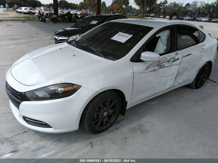 2016 DODGE DART SE - 1C3CDFAA9GD504615