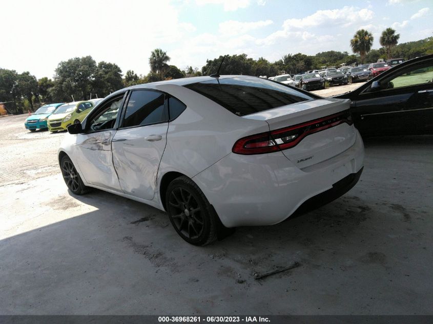 2016 DODGE DART SE - 1C3CDFAA9GD504615