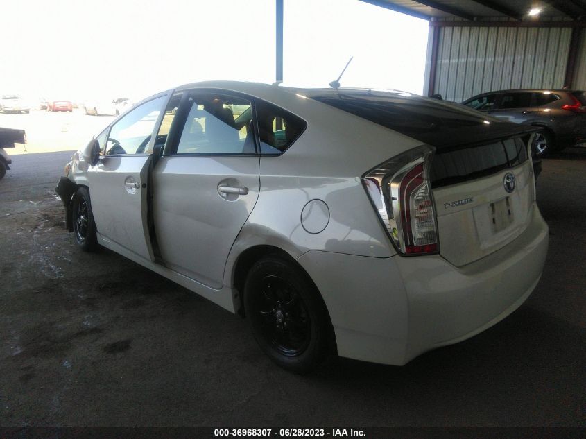2013 TOYOTA PRIUS - JTDKN3DU4D5553221